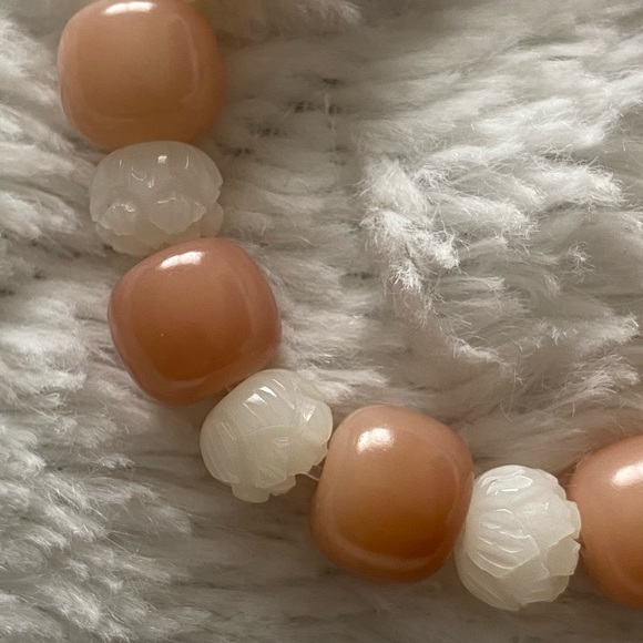 Handmade bodhi seeds / beads meditation bracelet - Picture 6 of 10